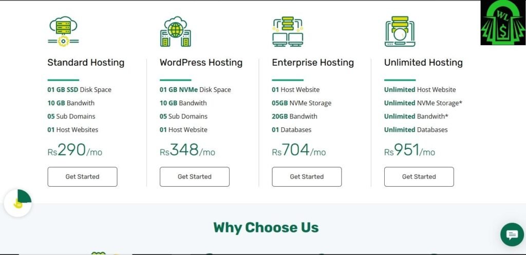 Hoster Pak hosting packages with affordable and reliable web hosting solutions